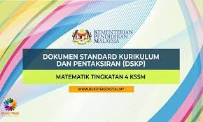 Muat turun / download dskp tingkatan 4 dan 5 terkini 2019. Dskp Matematik Tingkatan 4 Kssm Buku Teks Digital