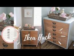 Ikea Alex Hack Diy Faux Apothecary Cabinet Home Office Update Youtube Ikea Hack Ikea Home Decor Hacks