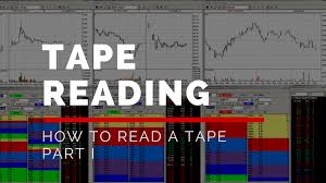 Tape Reading How To Read A Tape In Day Trading