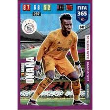 Он играет на позиции вратарь. Offer Trading Card Andre Onana Goal Stopper Power Up Afc Ajax Panini Adrenalyn Xl Fifa 365