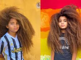 The world's longest documented hair belongs to xie qiuping (china) at 5.627m (18 feet 5.54 in) when measured on 8 may 2004. Farouk James Opera News Nigeria