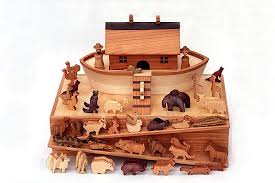 Wooden Noah S Ark Toy Noah S Arks Noahs Ark Keepsake Wooden Playsets Made In America Noahs Ark Ark Wooden Animals