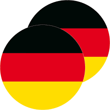 Flaggen der ddr / flags of east germany. 2 Aufkleber 10cm Rund Brd Sticker Deutschland Flagge Fahne Wm Em Fussball Deko Kaufen Bei Greenit Printmedien Folien