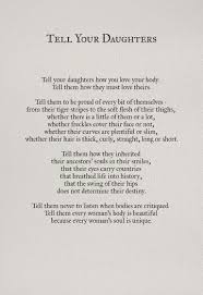 Tell Your Daughters Pretty Words Words Inspirational Quotes