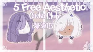 Maybe you would like to learn more about one of these? 5 Free Aesthetic Gacha Club Hairstyles Girls Youtube