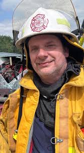 Happy birthday to fire department chief