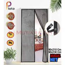 Tirai pintu magnet dengan magnet sudah terpasang; Harga Tirai Magnet Terbaik Juli 2021 Shopee Indonesia