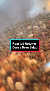 Possibly the best Dense Bean Salad ever! #viralrecipes #densebeansalad  #densebeansaladrecipe #dbs #mealprep #healthylunch #healthylunchideas  #autumnrecipes #roastedrootvegetables #roastedbeets