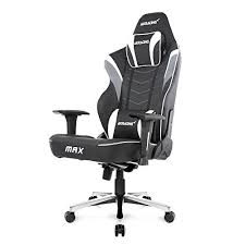 Akracing Masters Series Max Gaming Chair With Wide Flat Seat 400 Lbs Weight Limit Rocker And Seat Height Adjustment Gaming Chair Chair Home Security Systems