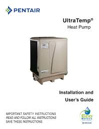 I absolutely love my gulf stream pool heater. Pentair Ultratemp Heater Manualzz