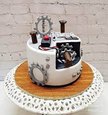 Retiring is a huge life event, and many choose to celebrate with a party and a retirement cake. Cake For A Mechanical Engineer Engineering Cake Cake Designs Birthday Cake
