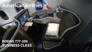 What's the food, service, seat, and entertainment like? American Airlines Business Class 777 200 Flight Review Youtube