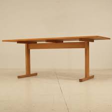 Borge Mogensen Shaker Table In Oak 1stdibs Com Solid Oak Dining Table Fredericia Furniture Modern Dining Room Tables