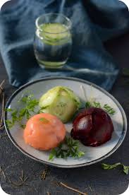 Trio Sales Dome De Saumon Dome De Betterave Et Dome De Concombre Recette Recettes De Cuisine Cuisine