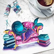 9 Whale Paintings And 1 Giraffe Whale Painting Painting Tea And Books