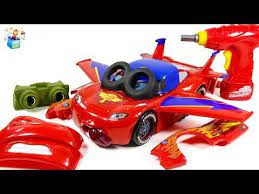 Learning Color Disney Pixar Cars Lightning Mcqueen City Vehicle Transforming Play For Kids Car Toys Youtube Disney Pixar Cars Pixar Cars Toy Car