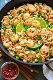 Find healthy, delicious thai recipes including thai curry, pad thai, chicken and seafood. Healthy Shrimp Pad Thai 15 Minutes Wellplated Com