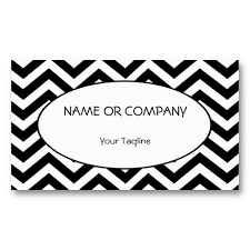 Black And White Zig Zag Pattern Name Black White Chevron Zigzag Stripe Pattern Monochrome Business Card Template Printing Business Cards Business Card Pattern Customizable Business Cards Templates