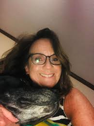 She's 8 Latte's deep still shoveling out my patio..