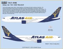 1 200 Atlas Air 767 300er N642gt