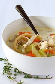 Stir in chicken and peas and cook until pasta reaches desired doneness and chicken and peas are warmed through, about 1 to 2 more minutes. Creamy Chicken Noodle Soup Recipe Soups Practically Homemade