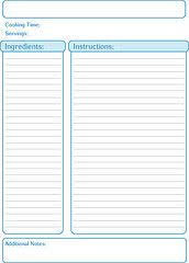 Printable Recipe Pages Free Printables Online Recipe Book Diy Printable Recipe Page Food Printables