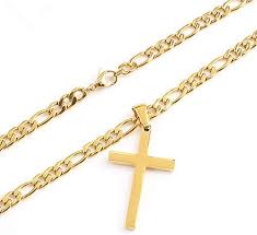 Necklace unique hippie jewelry for women teens pendant gift. Fztn Jewelry 4mm Gold Figaro Link Chain Necklace For Men Women Teens Boys 18k Gold Plated Stainless Steel Necklace Fashion Jewelry Wear Alone Or With Pendant 18 24 Inch Buy Online At