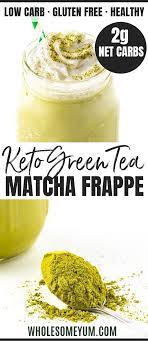 Keto Matcha Green Tea Frappe Recipe See How To Make A Matcha Green Tea Frappe At Home Wi Green Tea Frappe Recipe Matcha Green Tea Frappe Recipe Frappe Recipe