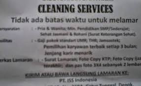 Manage and improve your online marketing. Lowongan Cleaning Service Iss Python