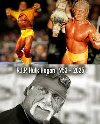 Hulk hogan as the wwf champion. So sad to see he passed away today Rip.🙏