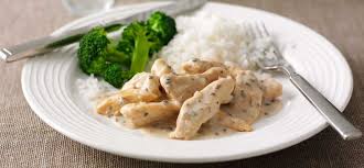 Aiguillettes De Poulet A La Creme Et Champignons Au Thermomix Aiguillette De Poulet Recette Aiguillette De Poulet Poulet A La Creme
