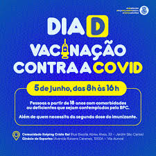 • 50 e 51 anos: Prefeitura De Itapevi Realiza Dia D Da Vacinacao Contra A Covid Neste Sabado 5 Agencia Itapevi De Noticias