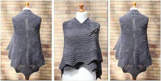 ■ old shale variations playlist: Beautiful Old Shale Knitted Shawl Free Knitting Pattern