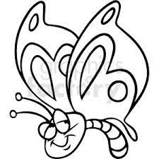 We have coloring books, coloring sheets, line art, printable pictures, clipart, black and white drawing, illustrations, and more. Cartoon Butterfly Black White Vector Clipart Cartoon Butterfly Butterfly Cartoon Images Cartoon Clip Art