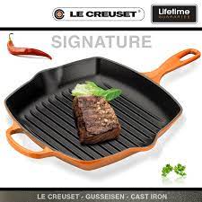 We did not find results for: Le Creuset Signature Square Skillet Grill Flame Cookfunky