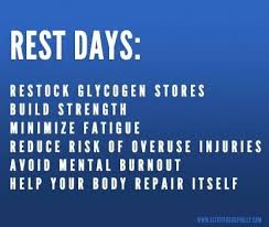 Why It S Important To Have A Rest Day Fitness Quotes Rest Day Quotes Rest Day Workouts