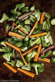 Quinoa Buddha Bowl With Carrots Broccoli Florets Brussel Sprouts Olive Oil Pepper Salt Cooked Quinoa Lac Bowls Recipe Buddha Bowls Recipe Quinoa Healthy