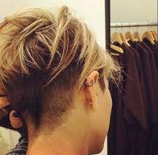 15 Fabulous Short Layered Hairstyles For Girls And Women Undercut Hairstyle Women Back View Undercut H Short Hair With Layers Layered Hair Girls Short Haircuts