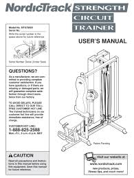 Write the serial number in the space above for reference. Nordictrack Nts79020 User Manual Pdf Download Manualslib