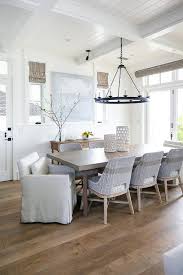 Explore the transitional dining room design ideas for 2021 at live enhanced. Gray Rope Dining Chairs Under Iron Candelabra Chandelier Transitional Dining Room