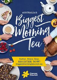 So you can read a bit more about cancer council and australia's biggest morning tea and find out how you can host your own. Australia S Biggest Morning Tea 2016 Morning Tea Tea Fundraising Poster