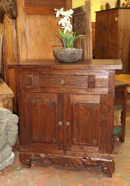 Bali Style Rustic Console Cabinet From Gadogado Com Indonesian Furniture Indonesian Furniture Rustic Consoles Waterfall Furniture