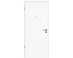 Nehmen sie es selbst in die hand, wie viel störende geräusche sie bei geschlossener tür hineinlassen! Schallschutztur 37 Db Cpl Weiss 86x211 Cm Din Links Inkl Weitwinkelspion Bei Hornbach Kaufen