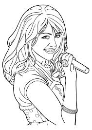 Now, you may get hold of these coloring sheets that are filled up with various pictures of hannah montana to get your. Hannah Montana Coloring Pages Books 100 Free And Printable