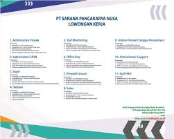 Maybe you would like to learn more about one of these? Lowongan Kerja Pt Sarana Pancakarya Nusa Bandung 2020 Agustus 2021