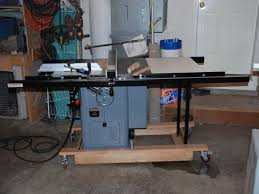Homemade Mobile Base For Unisaw Homemade Mobile Table Saw Cabinet Table Saw