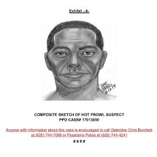 Pasadena police seek public's help finding hot-prowl burglar