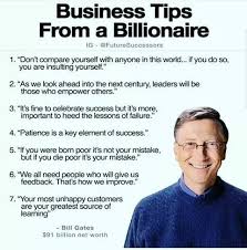 Bill Gates Positive Business Quotes Inspirational Speeches Business Tips