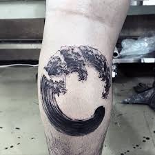 While sea waves are already a calming motif itself, japanese water tattoo often involves slightly more curled waves, which is an interesting design. Top 61 Mind Blowing Enso Tattoos 2021 Inspiration Guide