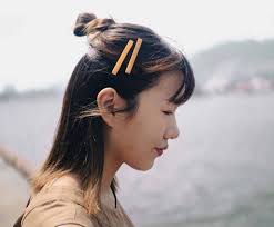 Planet Hair Clip Series】MOKUSEI Jupiter Lucky Brown Blonde Hair Clip